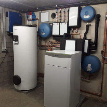 06/2018 - Warmtepomp Vaillant Flexotherm - nieuwbouwwoning in Mol